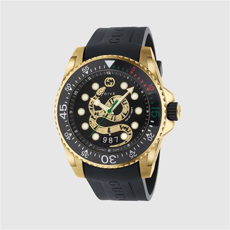 buy gucci dive watch|Gucci watch with snake.